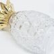 Glass pineapple salt & pepper shakers