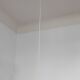 Green opaline tulip brass suspension