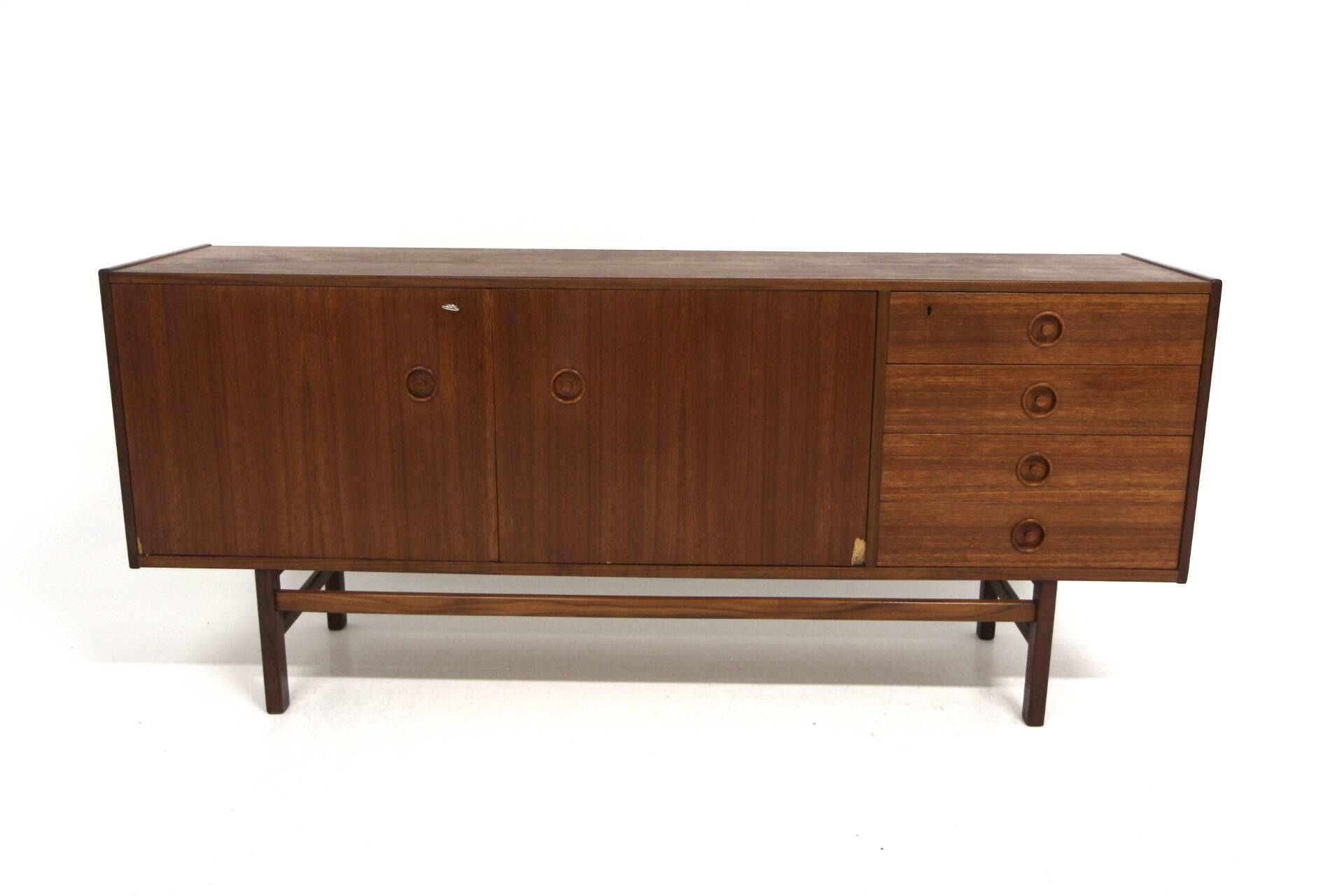 Enfilade scandinave en teck, Suède, 1960