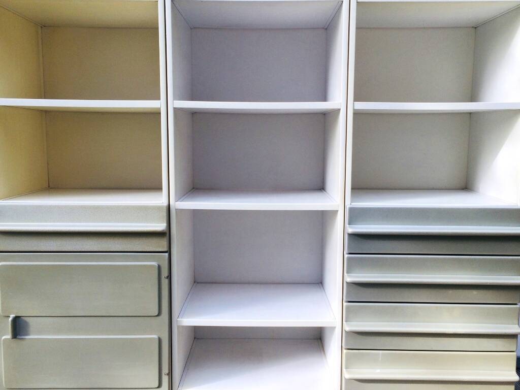 Set of 3 Guy Bernard cabinets for Meurop # Vintage 70s