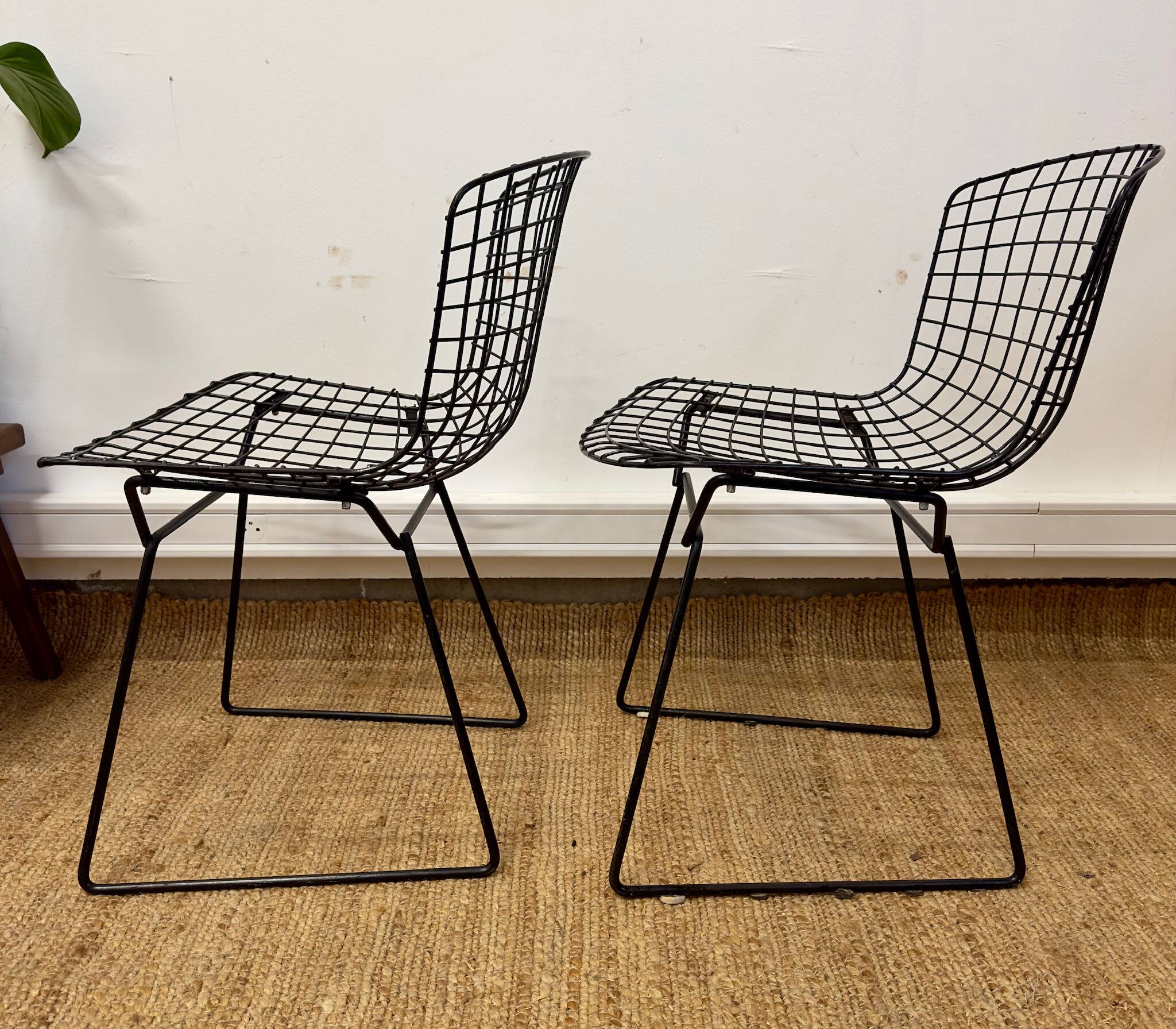 Bertoia chair pair for Knoll – Wire Chair model