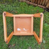 Chaise enfant en bois, IKEA années 70