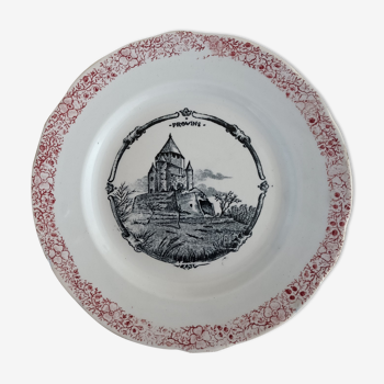 Assiette terre de fer Provins