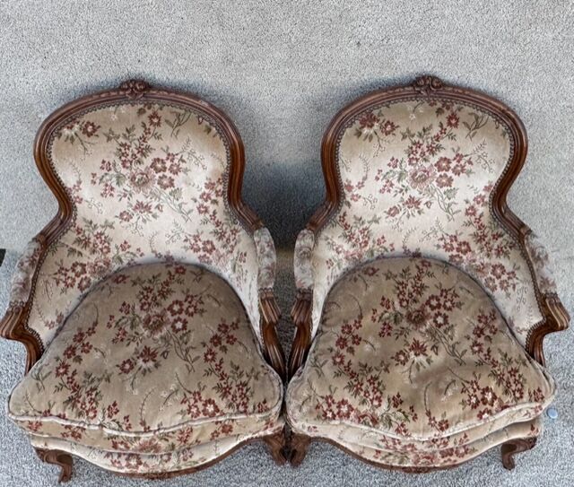 Paire de bergères