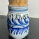 Set of 8 ceramic spice pots by Roger Capron