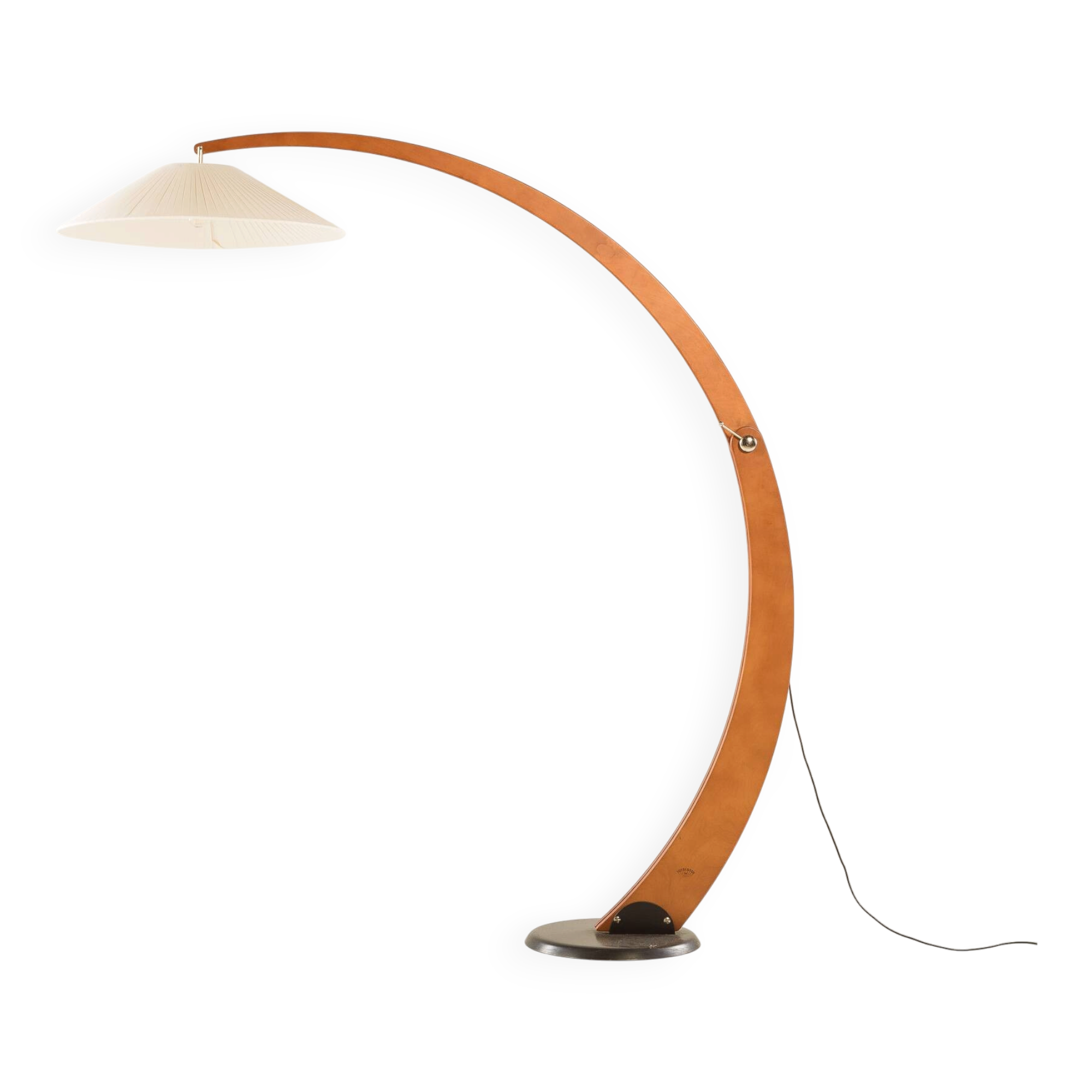 Lampe arc réglable italienne par novecento, années 1980.
