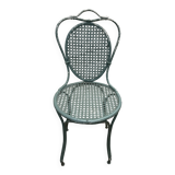Chaise jardin en fer forgé