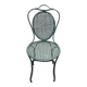 Wrought iron garden chair