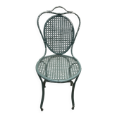 Wrought iron garden chair
