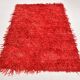 4x6 Turkish Handwoven Red Kilim Rug, Super Soft Bohemian Carpet, Antique