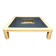 Vintage lacquer coffee table by Alain Delon for Maison Jansen, 1970s