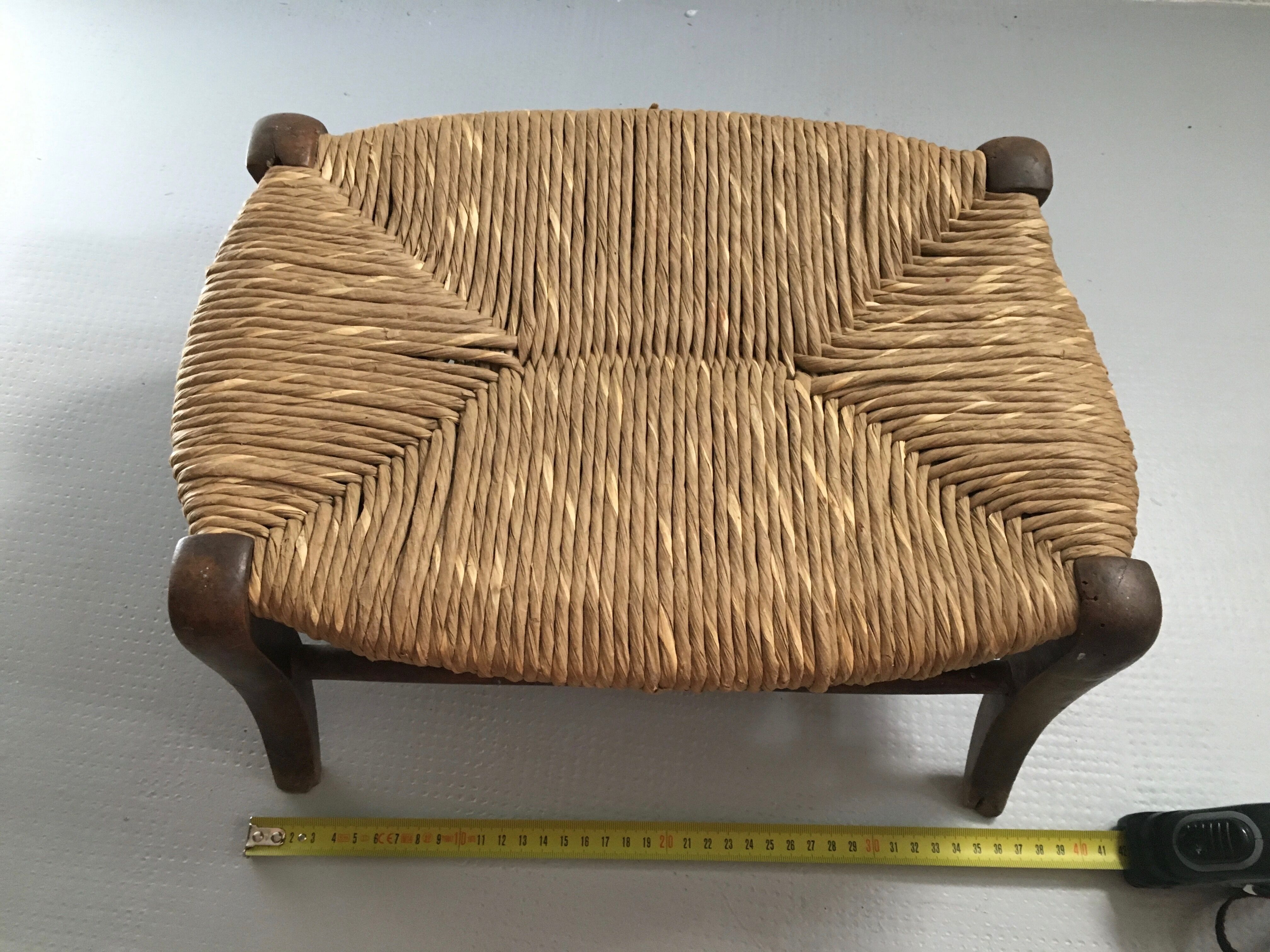 19th century mulche footrest