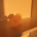 Pink vase type opaline