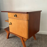 Vintage teak bedside table from the years 50-69