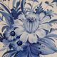 Decorative ceramic plate signed Nove di Bassano