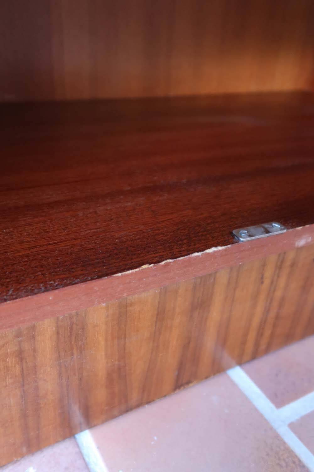 Vintage shoe cabinet
