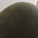 Nubuck-style egg chair