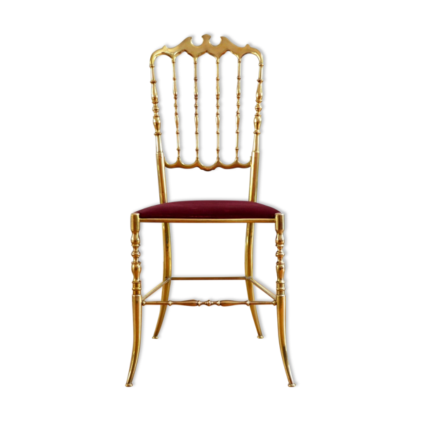 Chaise Chiavari Hollywood Regency 1960