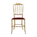 Chaise Chiavari Hollywood Regency 1960