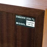Small Teak Sideboard from Omann Jun, 1960s