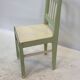 Chaise Art Déco vintage, style de design minimaliste, bois "de stijl"
