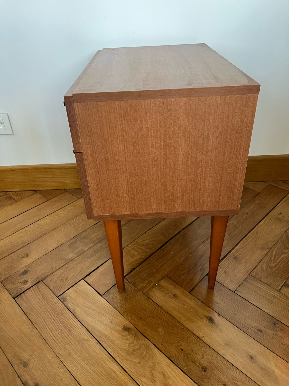 Scandinavian-style bedside table
