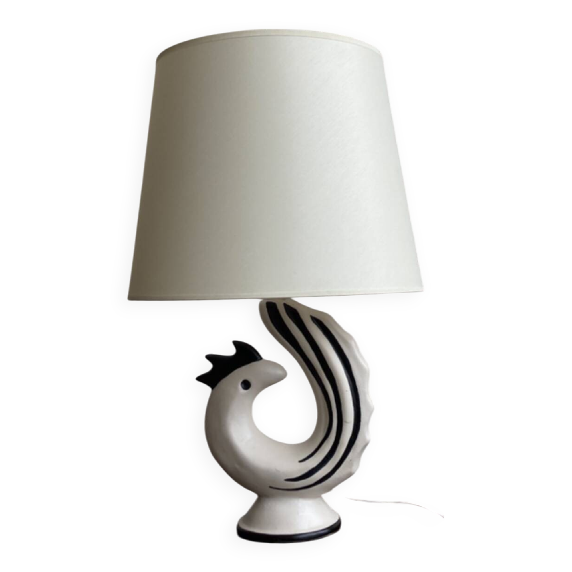 Roger Capron ceramic lamp 1950