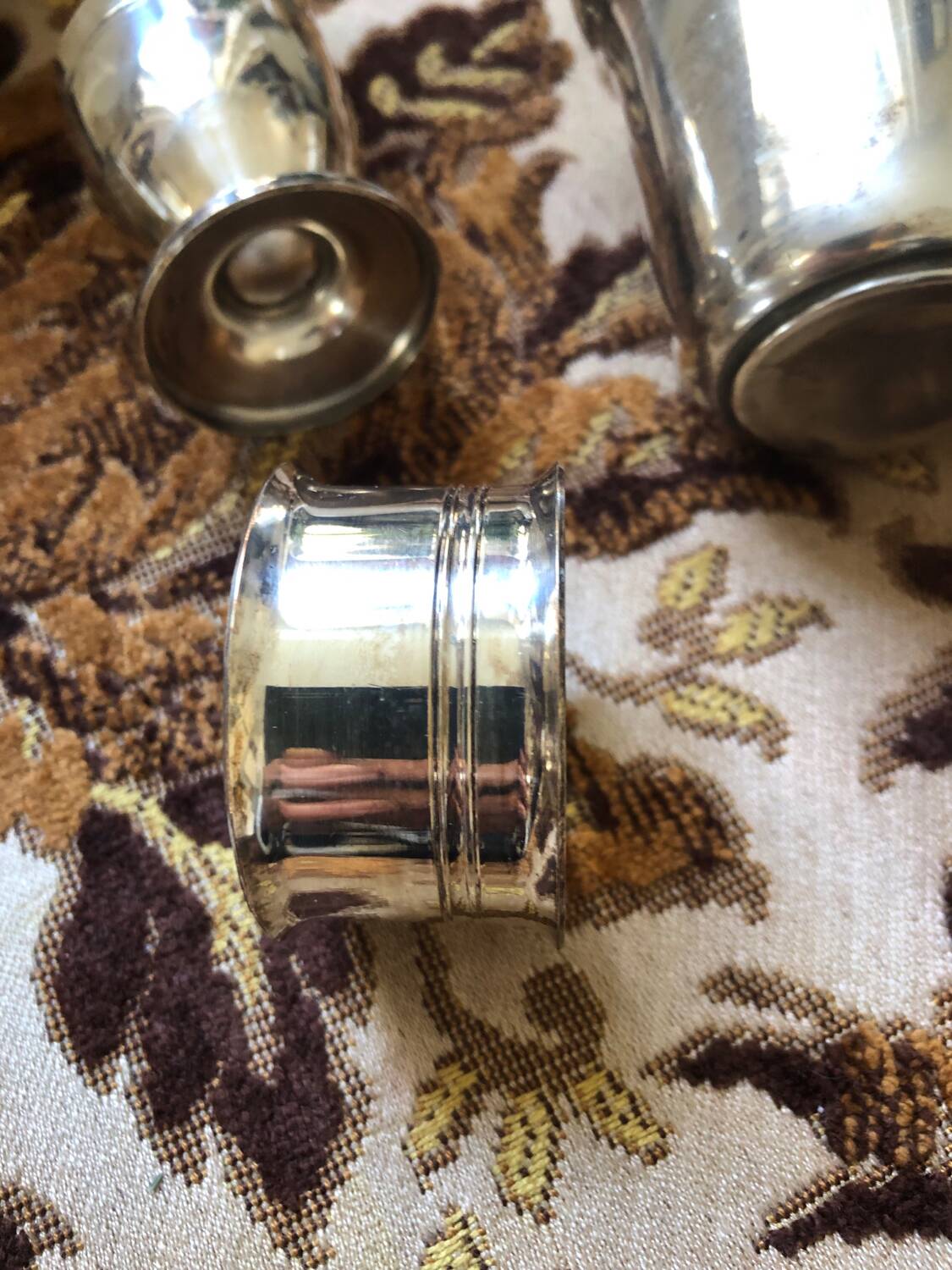 Silver-plated birth set