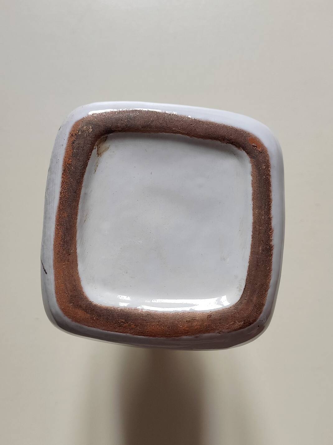 Large vintage Romano Innocenti bottle/soliflore