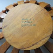 Teak fruit basket Scandinavian style 60s 70s