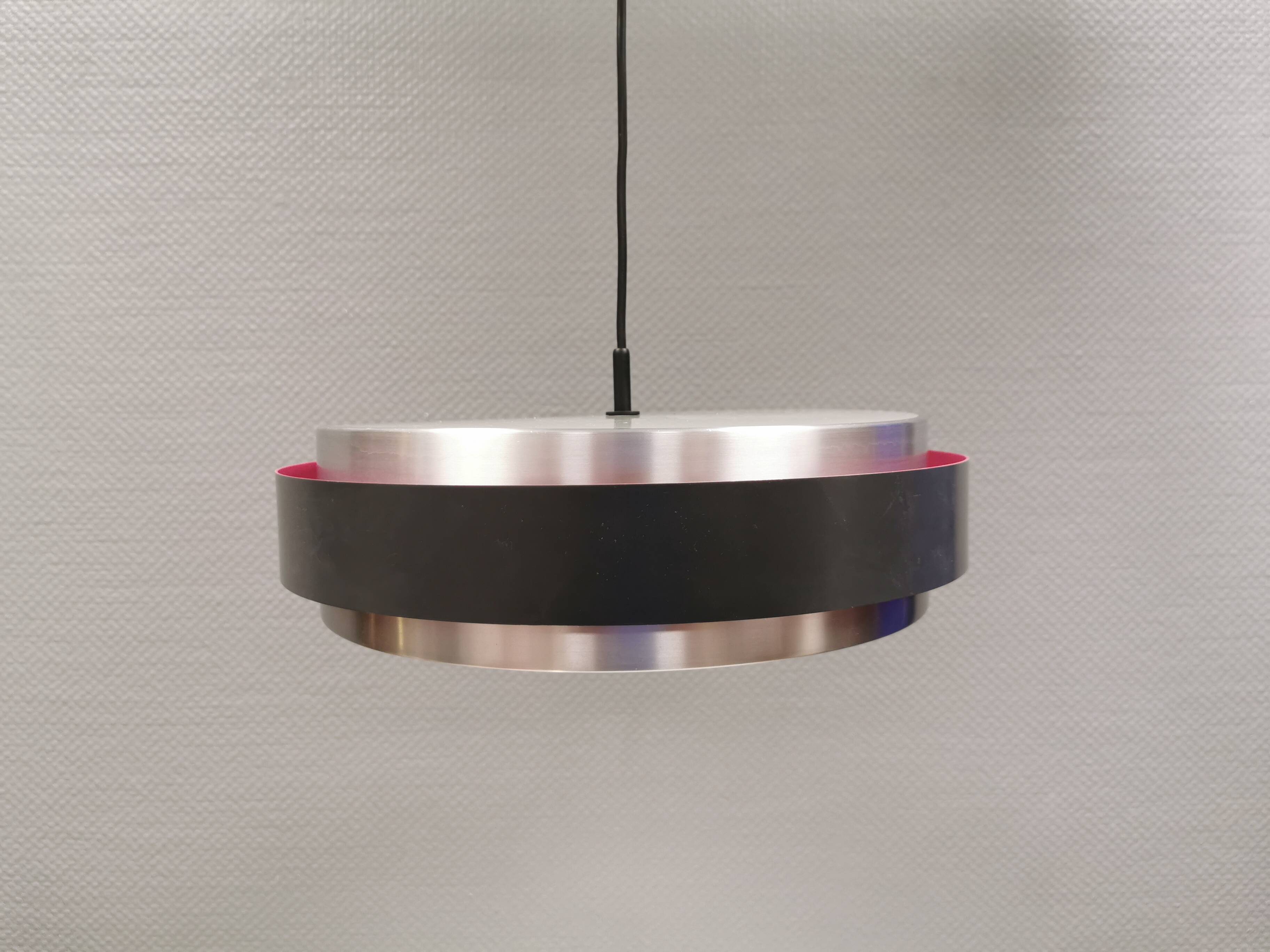 Rare Sera hanging lamp, designed by Jo Hammerborg for Fog & Mørup in 1968