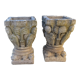 Pair of stone planters, 1930, 60x30cm