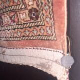 Fine wool and silk carpet