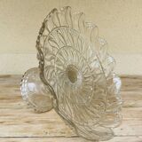 Art Deco glass fruit bowl, late 19th century