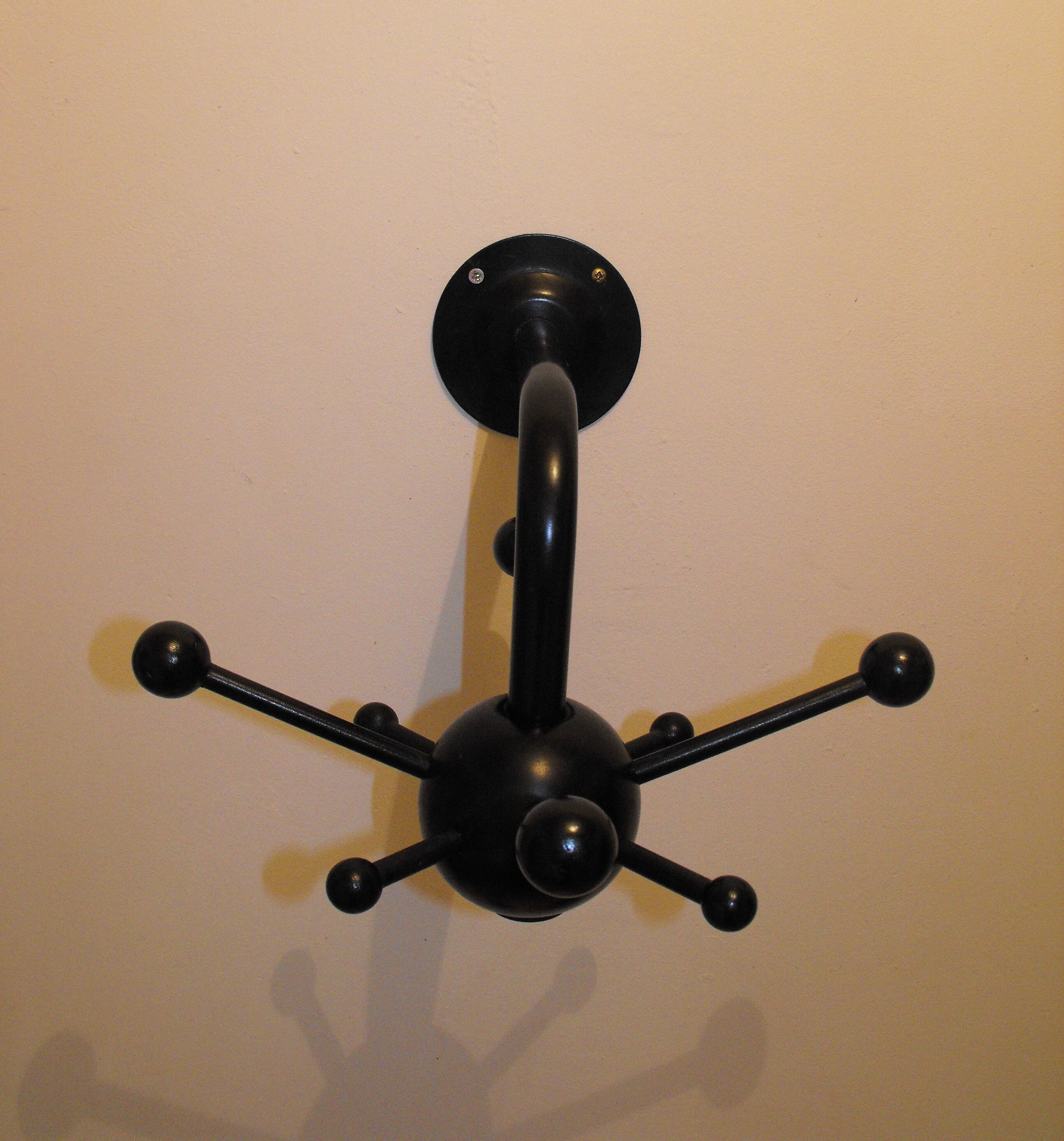 Wall coat rack