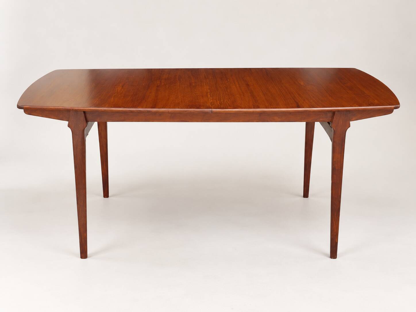 Table à manger extensible vintage en bois – style scandinave années 60