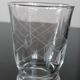 Lot de 6 verres à eau gravés années 50