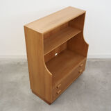 Bibliothèque en frêne, design danois de Børge Mogensen 1970