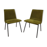 Chairs in the taste of Pierre Poulin 50s