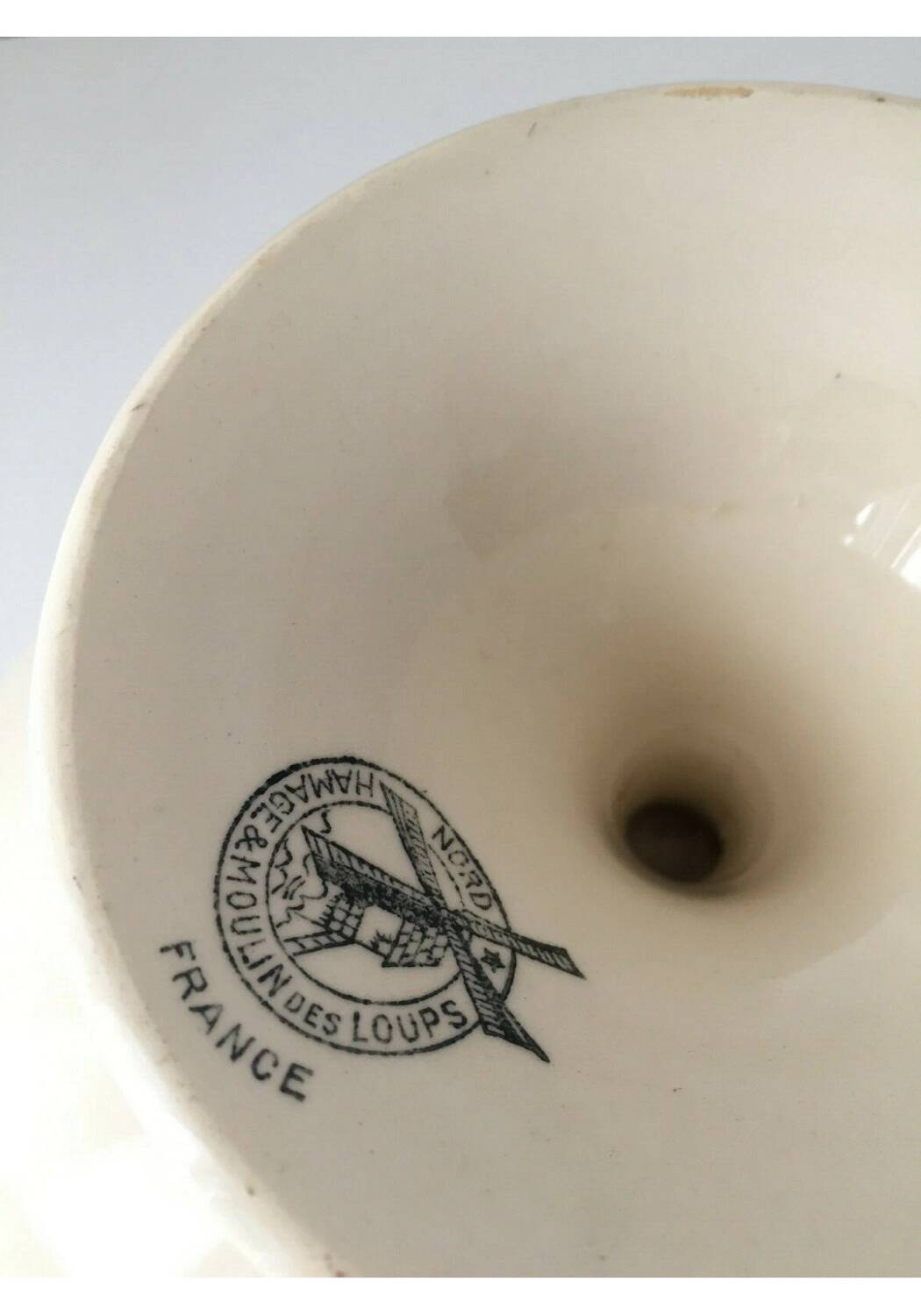 Vintage Moulin des Loups Fruit Bowl