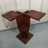 Shelf console harness in wood art deco