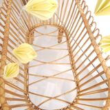 Rattan bed
