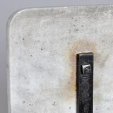 Antique wash stand in brass and marble, circa 1880