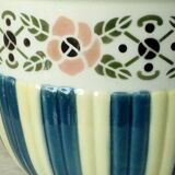 Ceramic planter fives lille gustave de bruyn art nouveau late 19th century