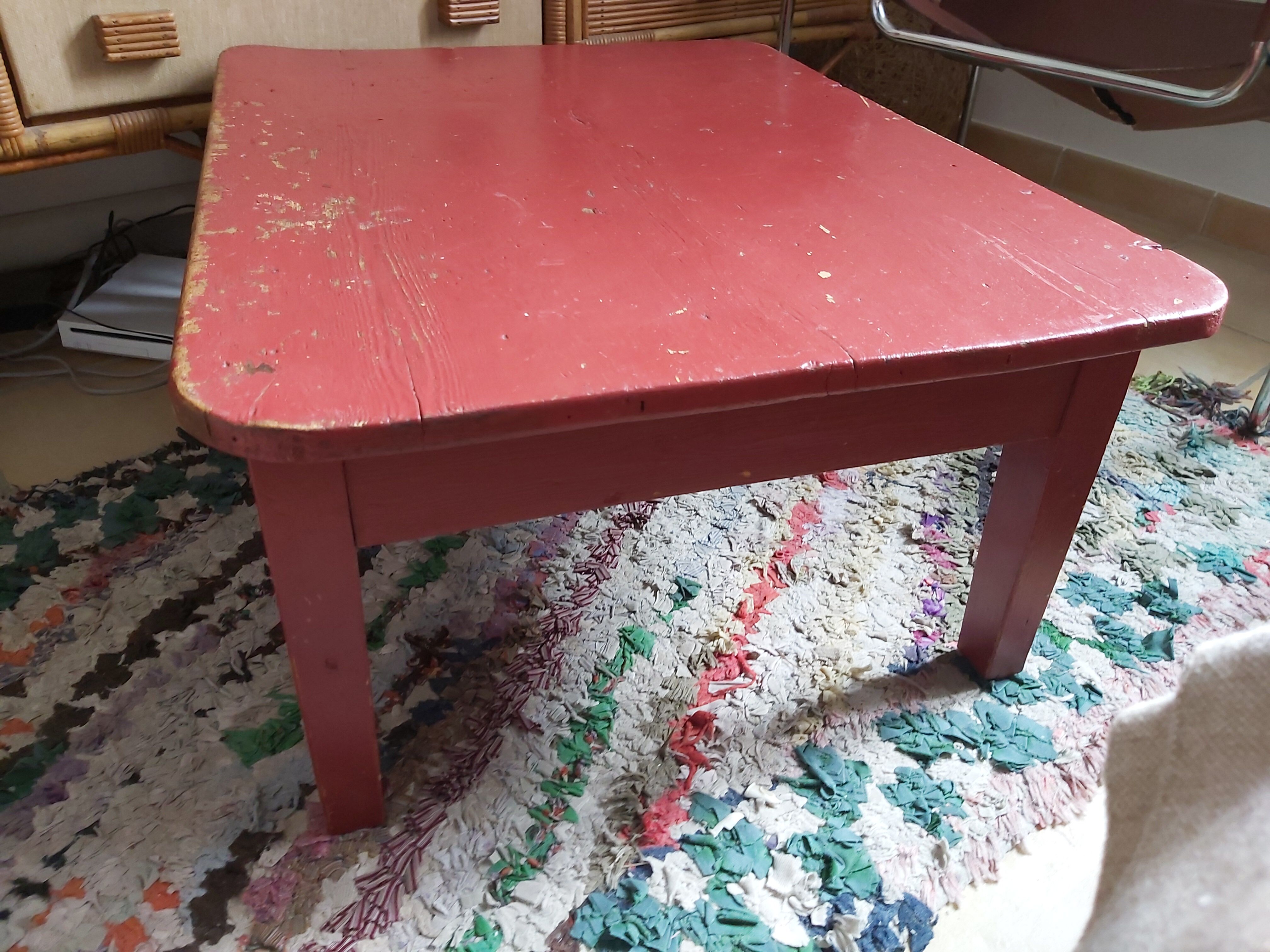 Vintage farm coffee table