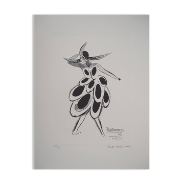 Sonia Delaunay: Spanish Dress - Signed Lithograph