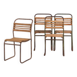 Antique garden chairs (c.1920). Set of 4 pieces #1