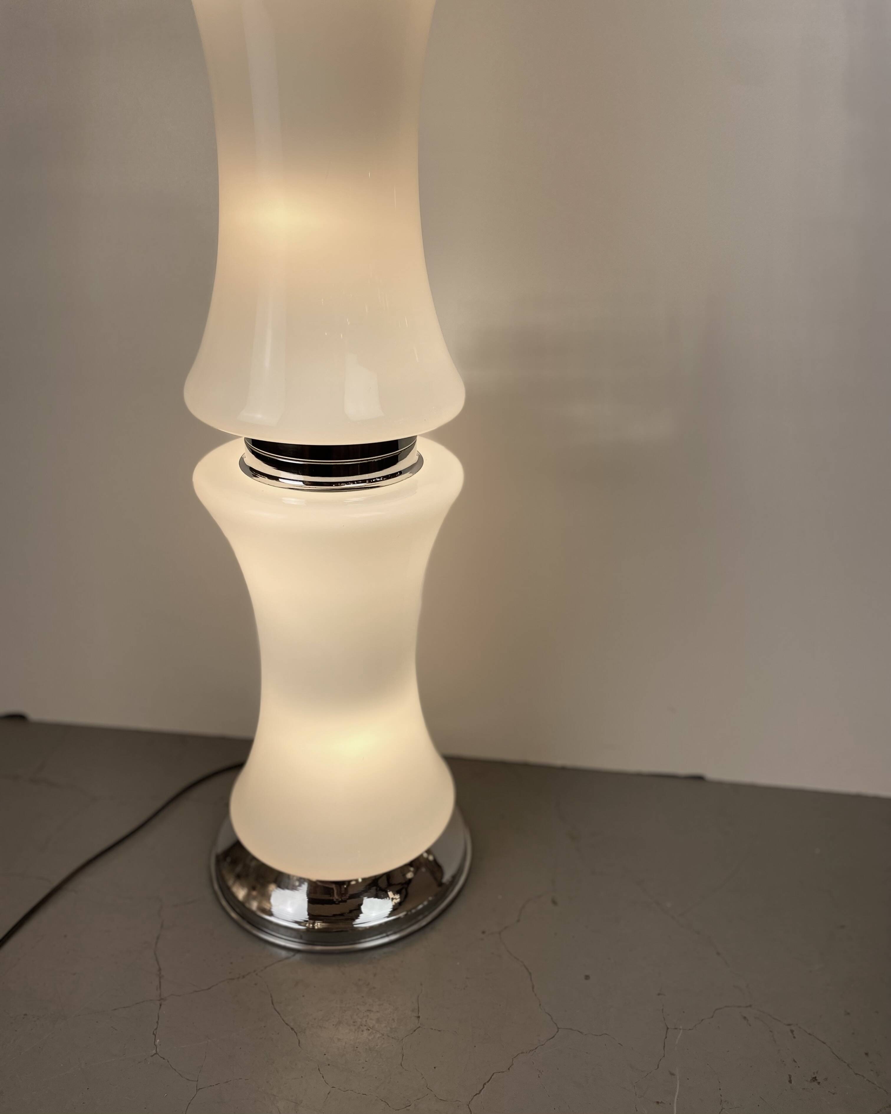 Lampadaire Murano dans le style d'E. Tronconi ou C. Nason, années 1970