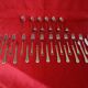 Householder Solingen Bestecke gold-plated 59 pieces in briefcase and bulk