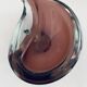 Vintage ashtray, Murano Sommerso, with pestle and label, circa 1960s